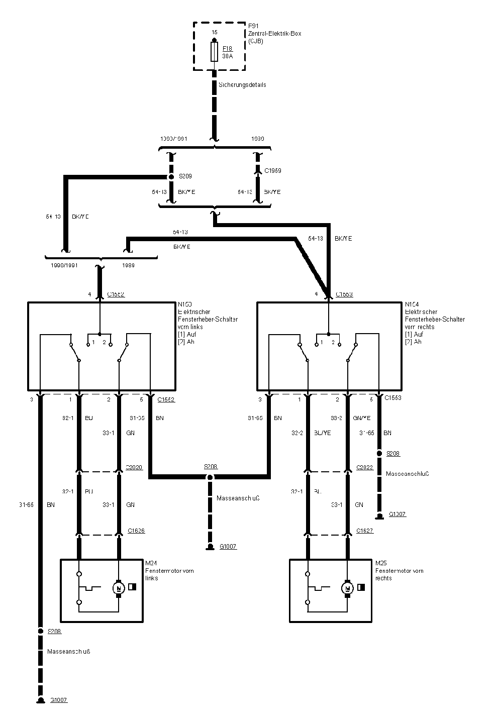 Stromlaufplan Ford Transit 2006